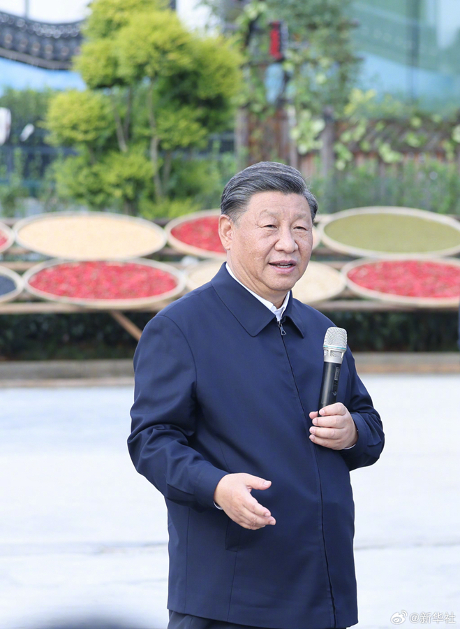 Viaggio d'ispezione di Xi Jinping a Jingdezhen e Shangrao, nella provincia del Jiangxi