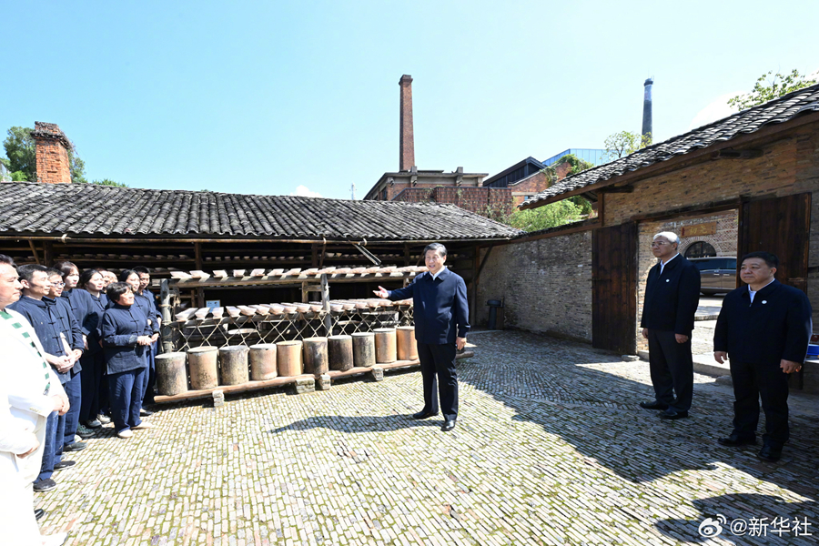 Viaggio d'ispezione di Xi Jinping a Jingdezhen e Shangrao, nella provincia del Jiangxi