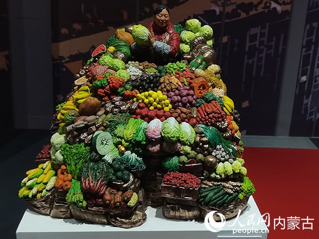 La prima Mostra Internazionale di Scultura di Hohhot si apre al Museo d'arte della scultura di Hohhot