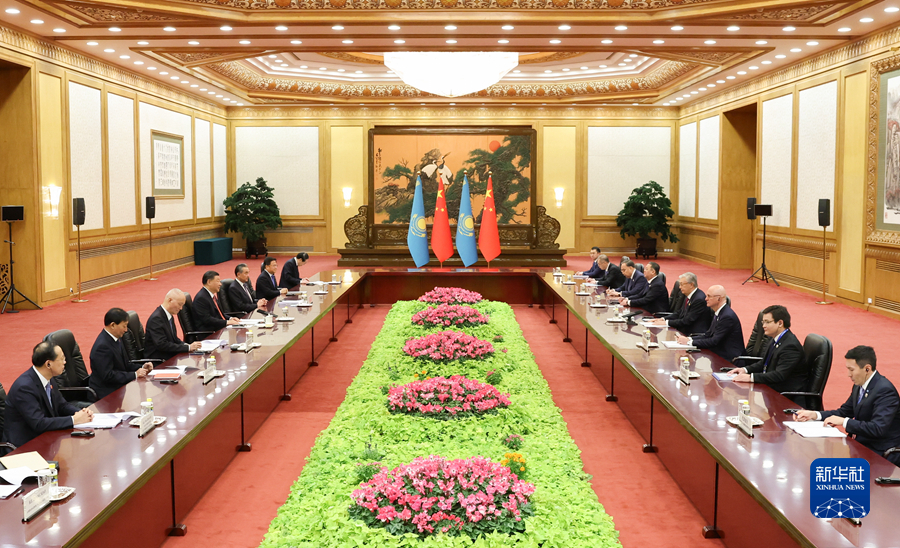 Beijing, incontro tra Xi Jinping e Tokayev