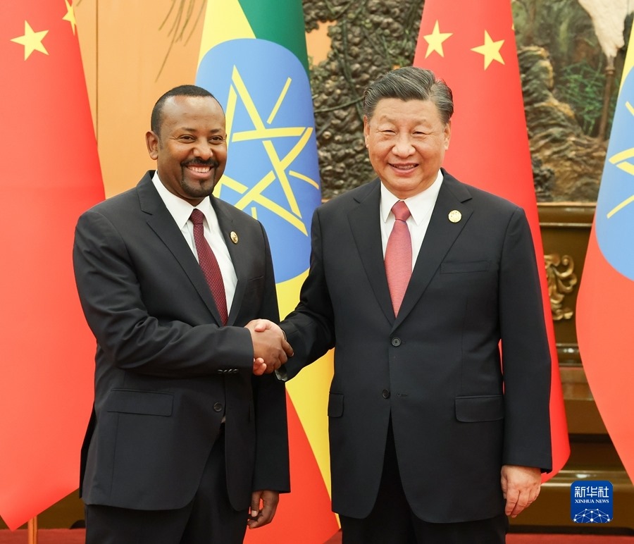 Beijing: incontro tra Xi Jinping e il primo ministro etiope Abiy Ahmed