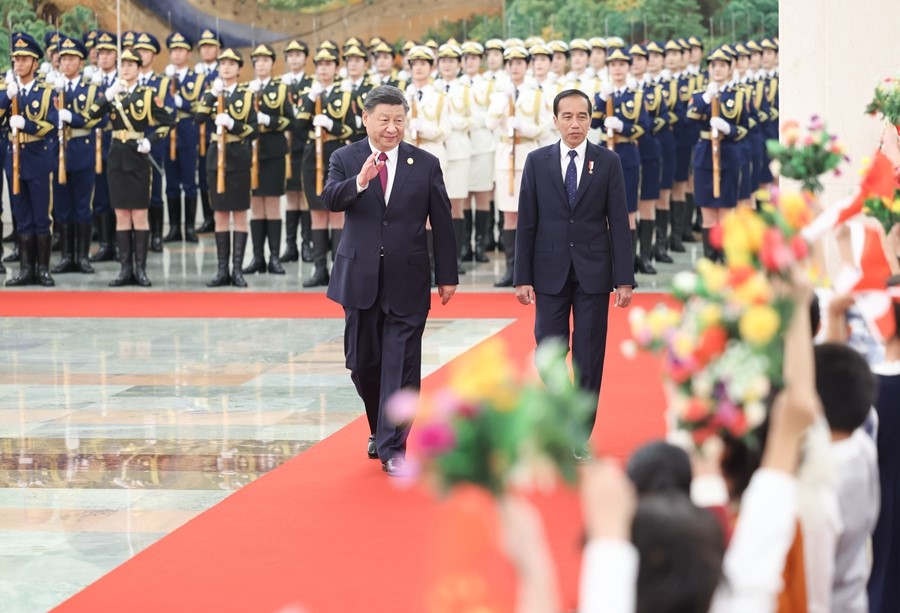 Incontro tra Xi Jinping e il presidente indonesiano