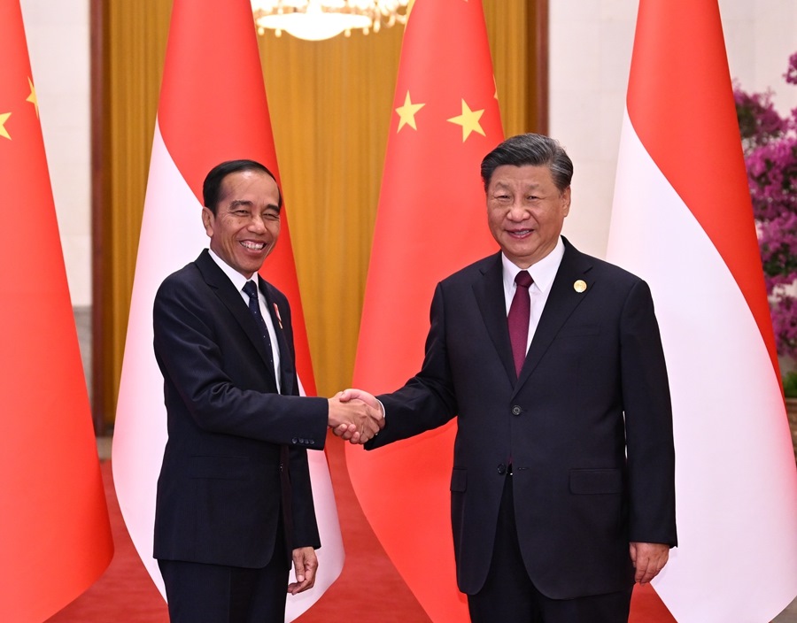 Incontro tra Xi Jinping e il presidente indonesiano