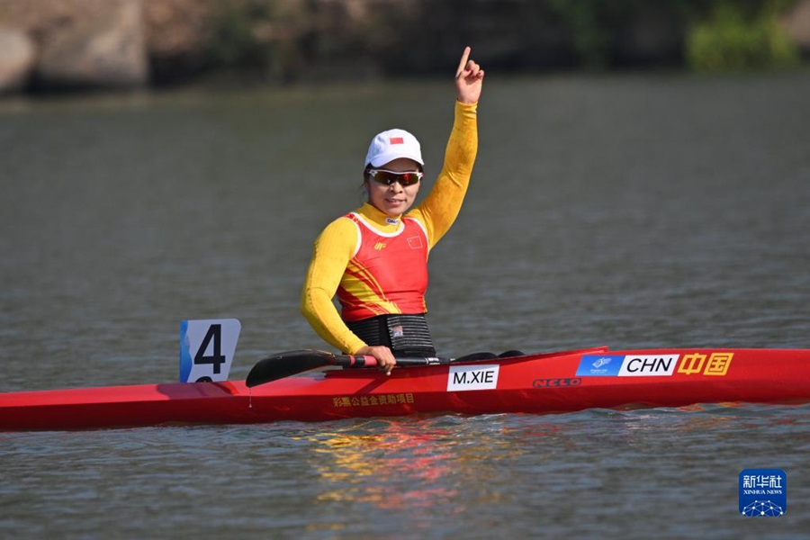 Prima medaglia d'oro agli Giochi para-asiatici di Hangzhou! La delegazione cinese vince la finale di canoa femminile KL1