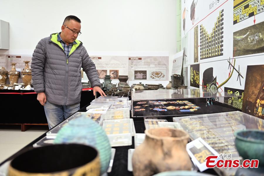 Lo scavo archeologico del complesso sepolcrale di Xirong del sito di Majiayuan passa alla fase di operazione indoor