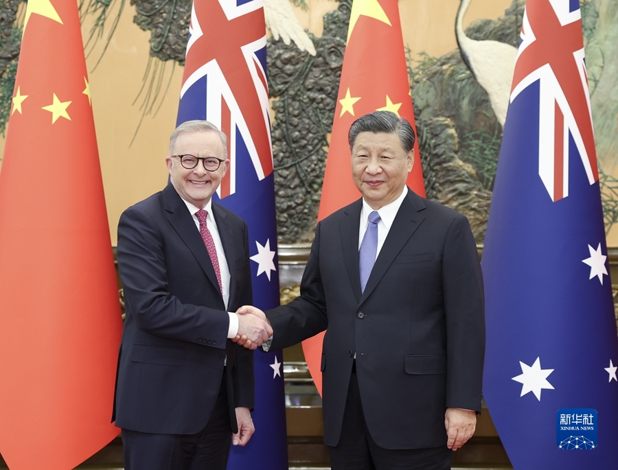 Xi Jinping incontra Anthony Albanese