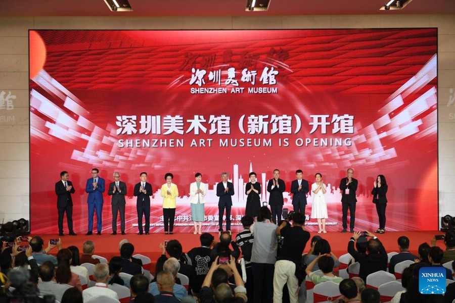 Inaugurata la nuova sede del Museo d'Arte di Shenzhen