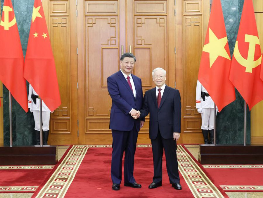 Hanoi, colloquio tra Xi Jinping e Nguyen Phu Trong