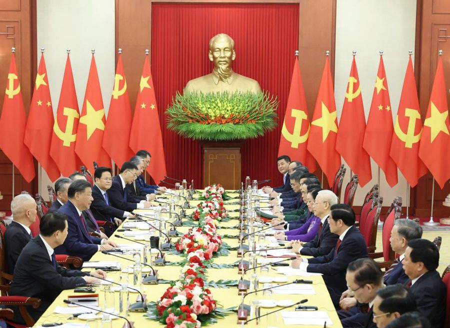 Hanoi, colloquio tra Xi Jinping e Nguyen Phu Trong