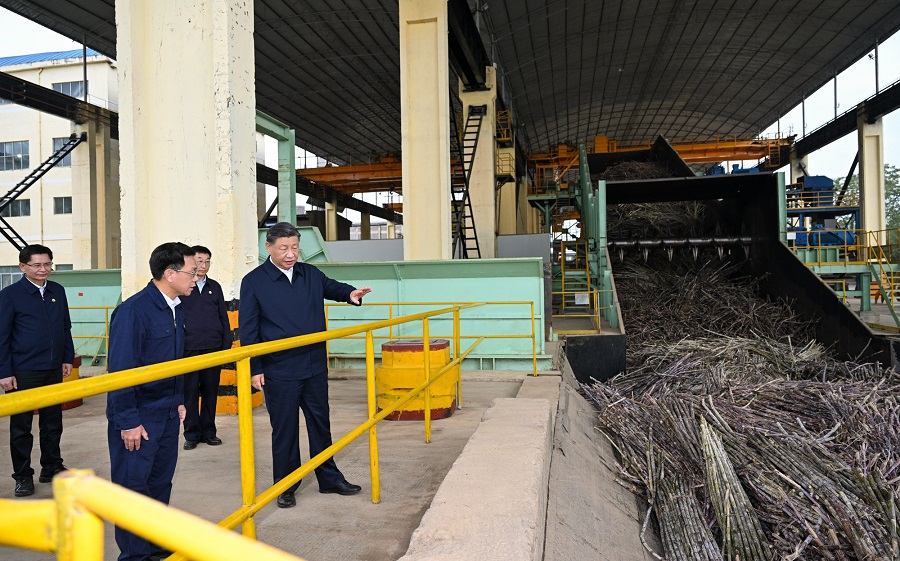 Viaggio d'ispezione di Xi Jinping a Laibin