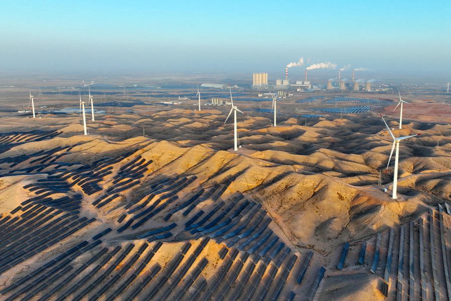 Wuzhong, Ningxia: sviluppo dell'industria delle energie pulite nel deserto del Gobi