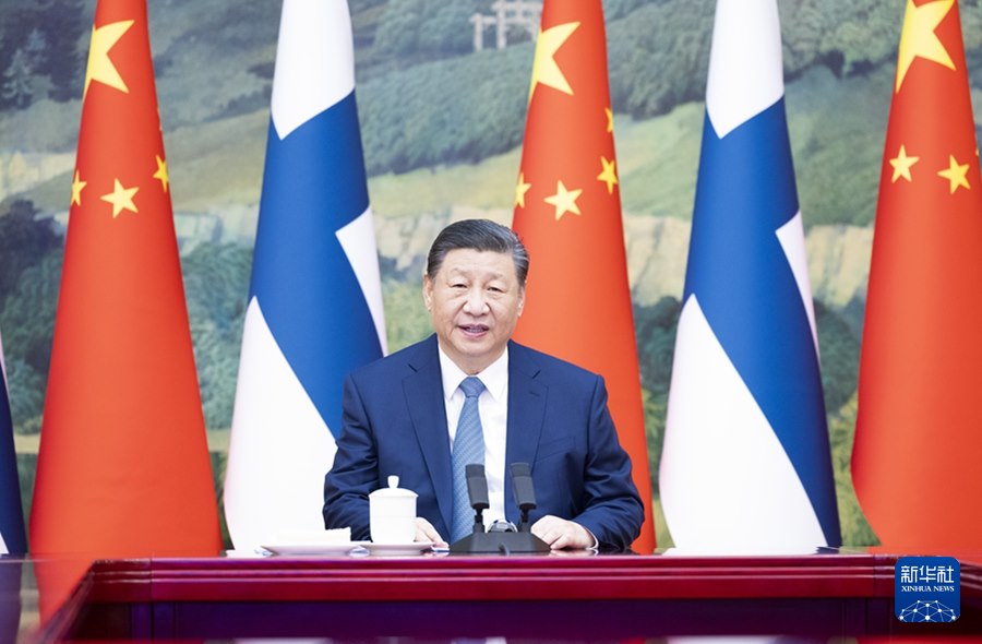 Xi Jinping, videoconferenza con il presidente finlandese Niinist?