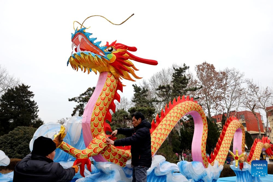 Vari eventi in tutta la Cina per celebrare l'imminente Capodanno lunare cinese