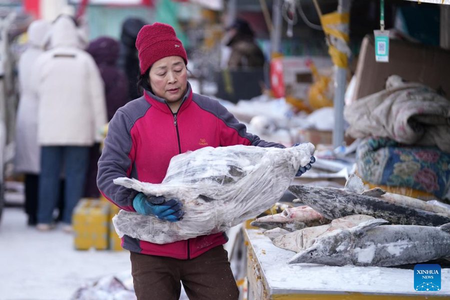 Il mercato ittico di Fuyuan entra nell'alta stagione delle vendite