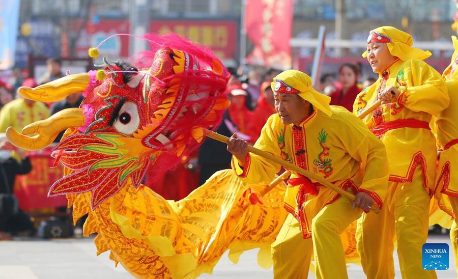 Varie attività in tutta la Cina per festeggiare il giorno di Longtaitou