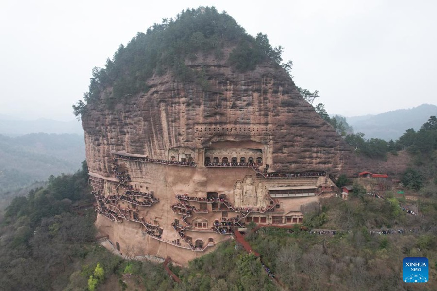 Tianshui, boom turistico durante le vacanze della Festa di Qingming