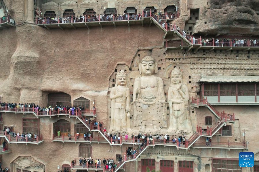 Tianshui, boom turistico durante le vacanze della Festa di Qingming