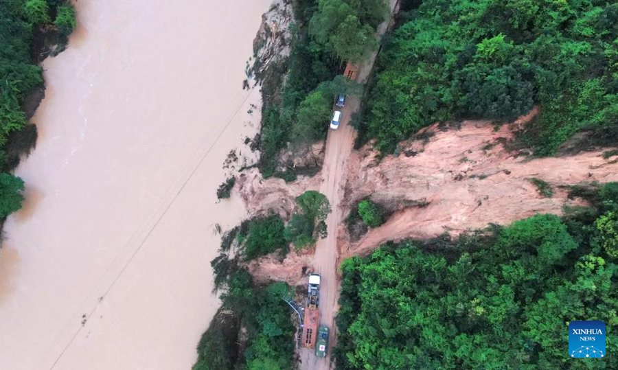 Massicce inondazione colpiscono il Guangdong