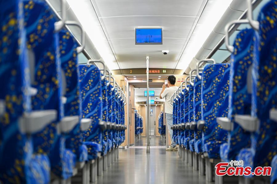 Le ferrovie interurbane in Guangdong iniziano le operazioni di prova