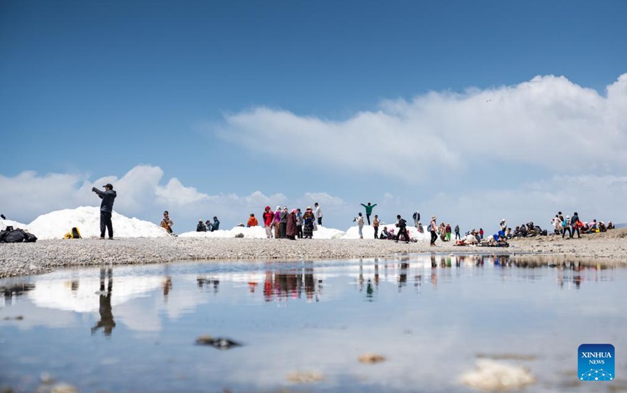 Il Lago Namtso nello Xizang entra nella stagione turistica