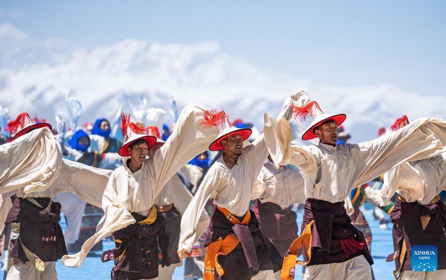 Il Lago Namtso nello Xizang entra nella stagione turistica