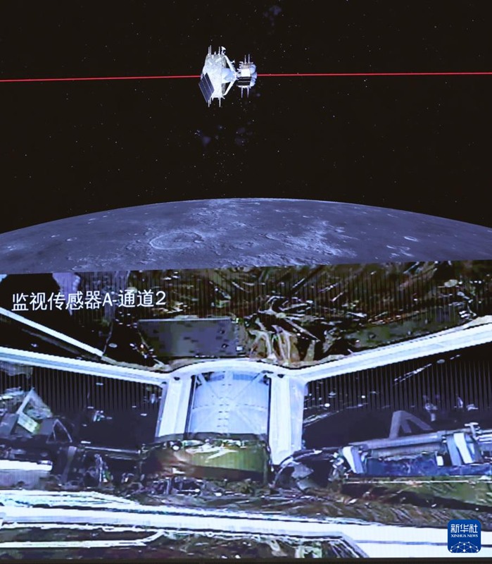 Chang'e 6 ha completato aggancio in orbita lunare e trasferimento campioni