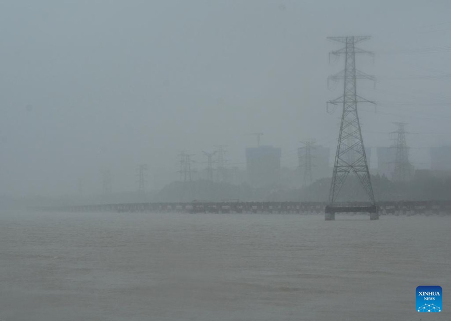 Il tifone Gaemi tocca terra per la seconda volta in Cina