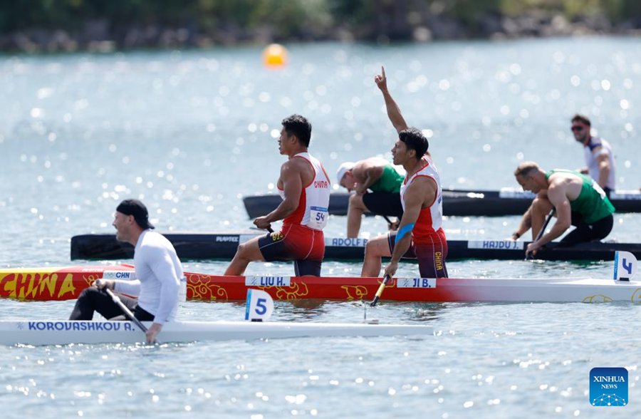 Cinesi Liu Hao, Ji Bowen vincono oro in doppio 500m maschile di canoa a Parigi