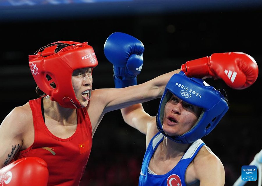 Chang vince il primo oro olimpico della Cina nella boxe femminile ai Giochi Olimpici di Parigi