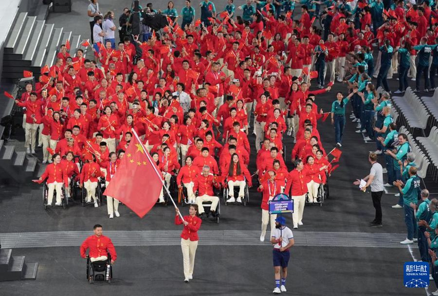 La cerimonia di apertura dei Giochi Paralimpici di Parigi 2024