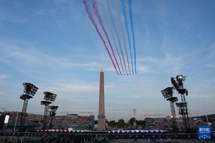 La cerimonia di apertura dei Giochi Paralimpici di Parigi 2024