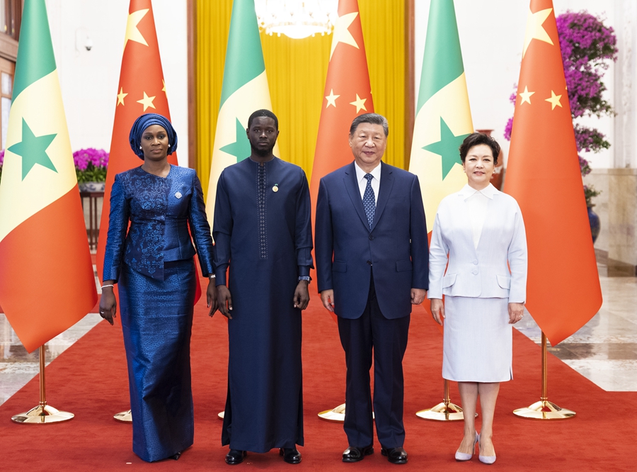 Incontro tra Xi Jinping e il Presidente del Senegal, Bassirou Diomaye Faye