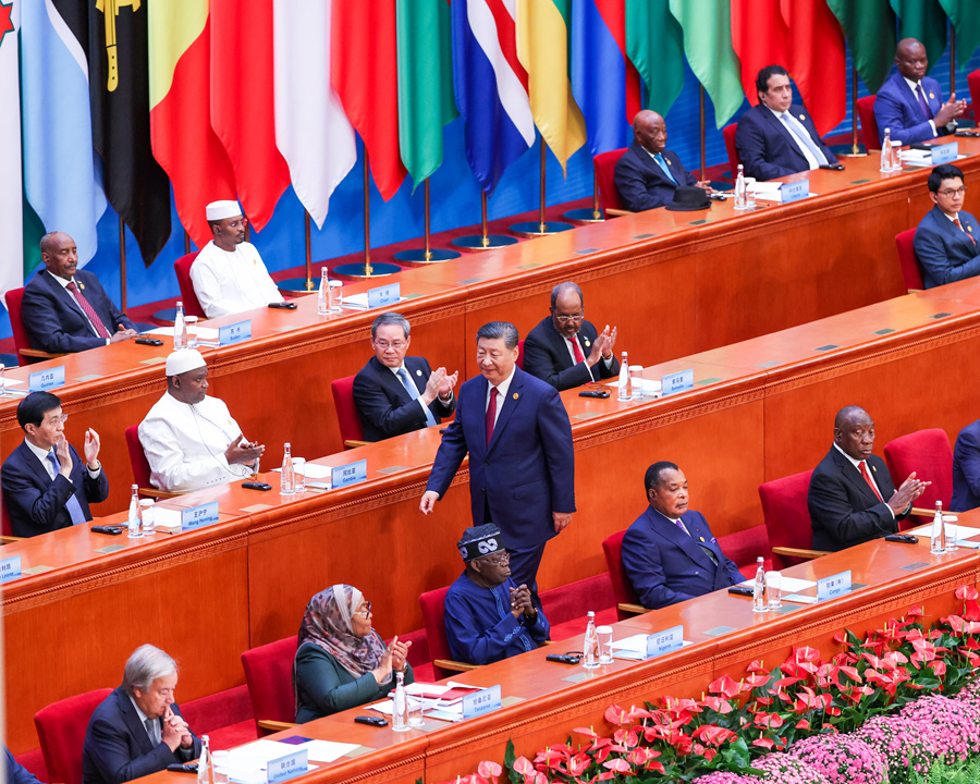 Beijing, discorso di Xi Jinping all'inaugurazione del Summit 2024 del Forum sulla Cooperazione Cina-Africa