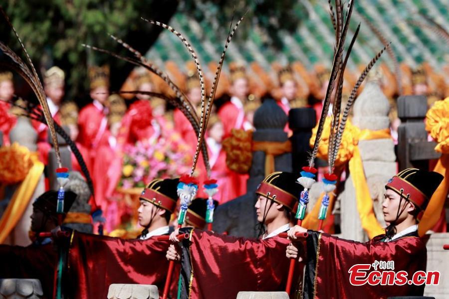 Commemorato il 2.575° anniversario della nascita di Confucio nello Shandong