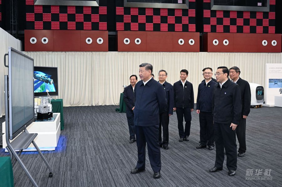 Viaggio di ispezione di Xi Jinping nella provincia dell'Anhui